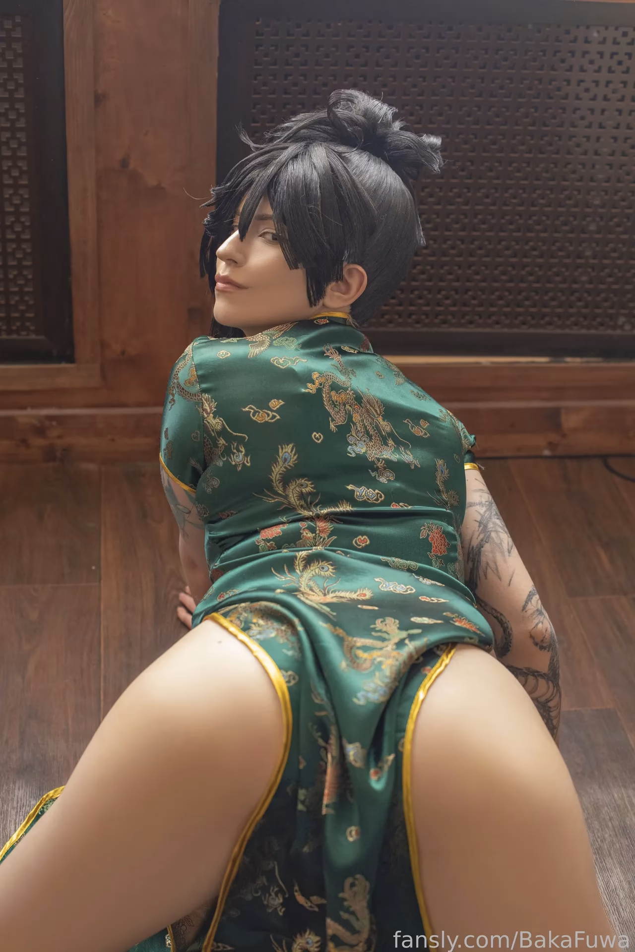 Baka Fuwa as Yuzuriha — cosplay photo 16 of 36