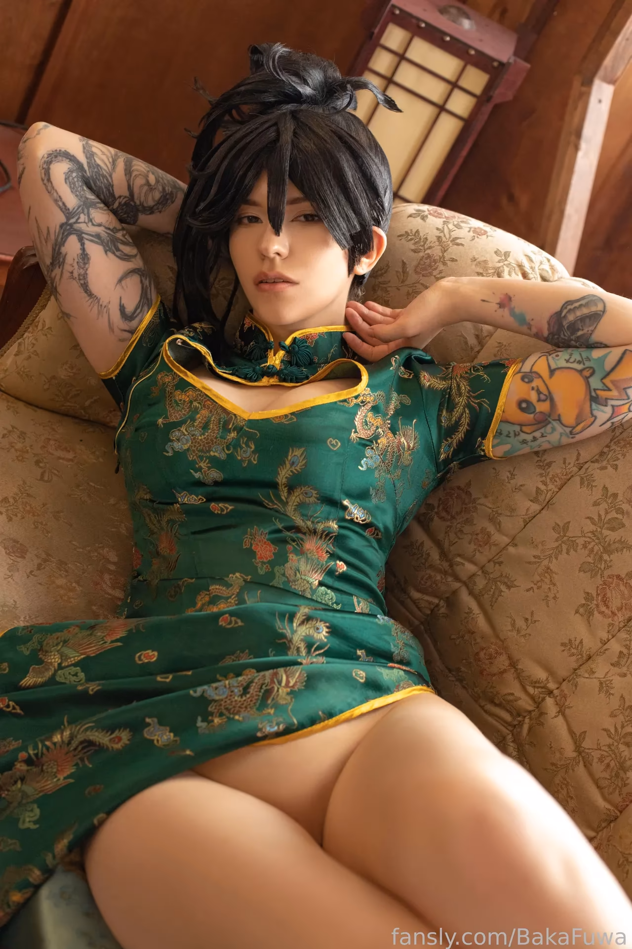 Baka Fuwa as Yuzuriha — cosplay photo 20 of 36