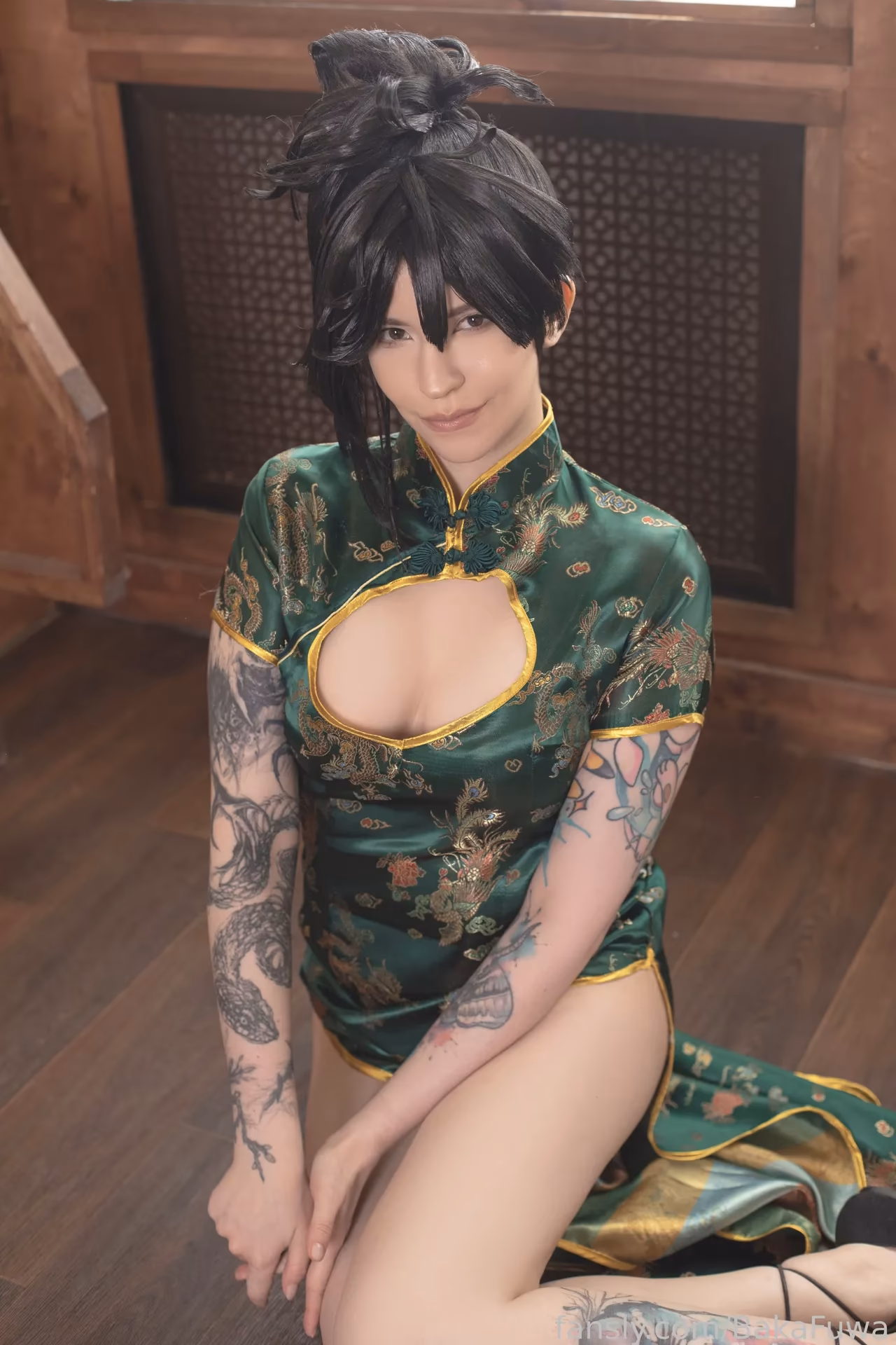 Baka Fuwa as Yuzuriha — cosplay photo 32 of 36