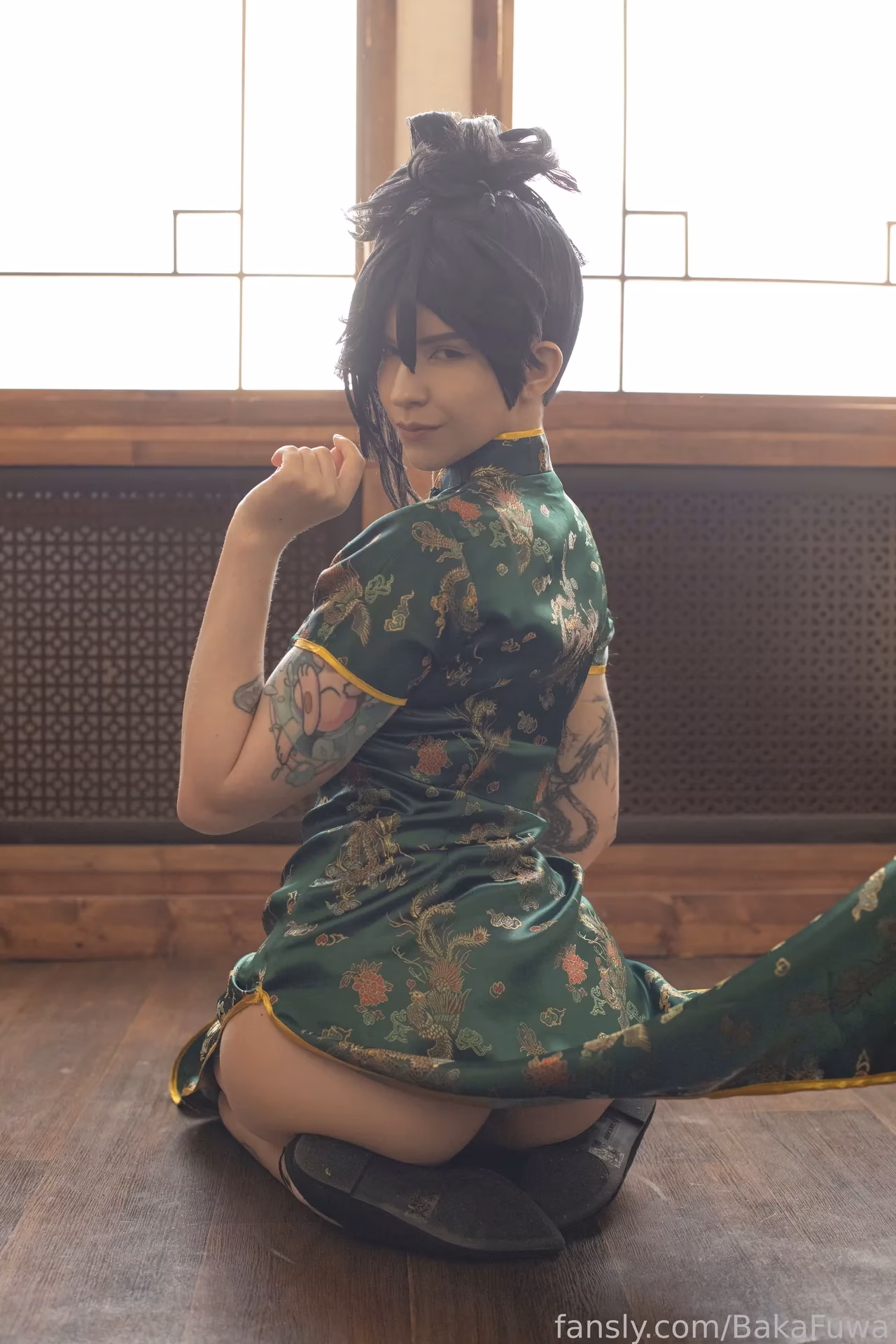 Baka Fuwa as Yuzuriha — cosplay photo 36 of 36