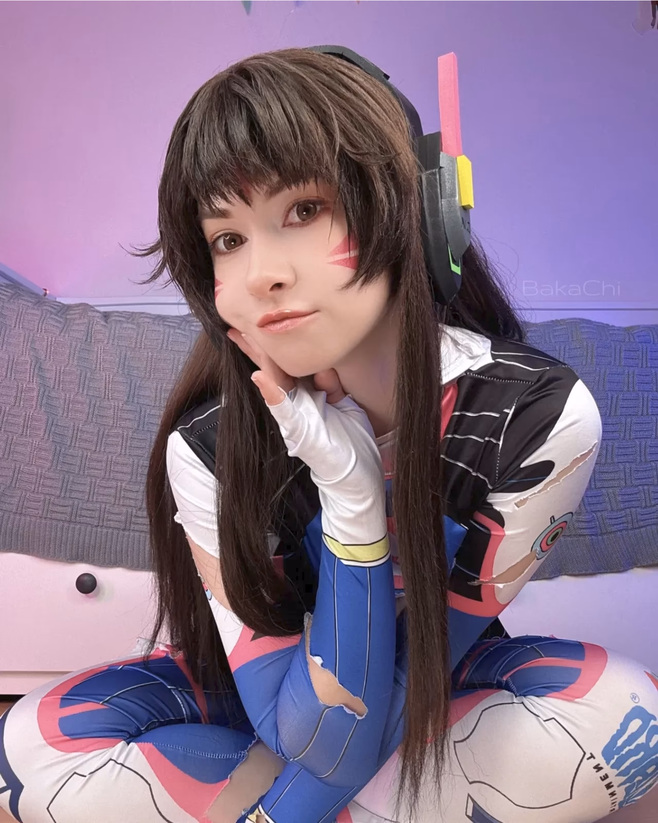 BakaChi as D.Va — cosplay photo 5 of 12