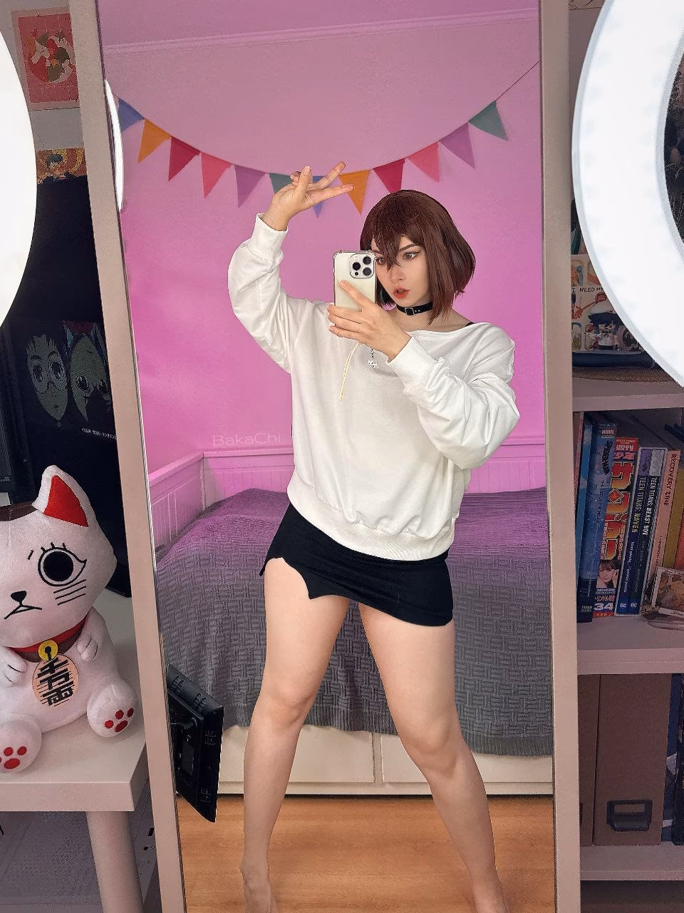 BakaChi - Momo Ayase - Dandadan - Cosplay Gallery - 15 Images preview