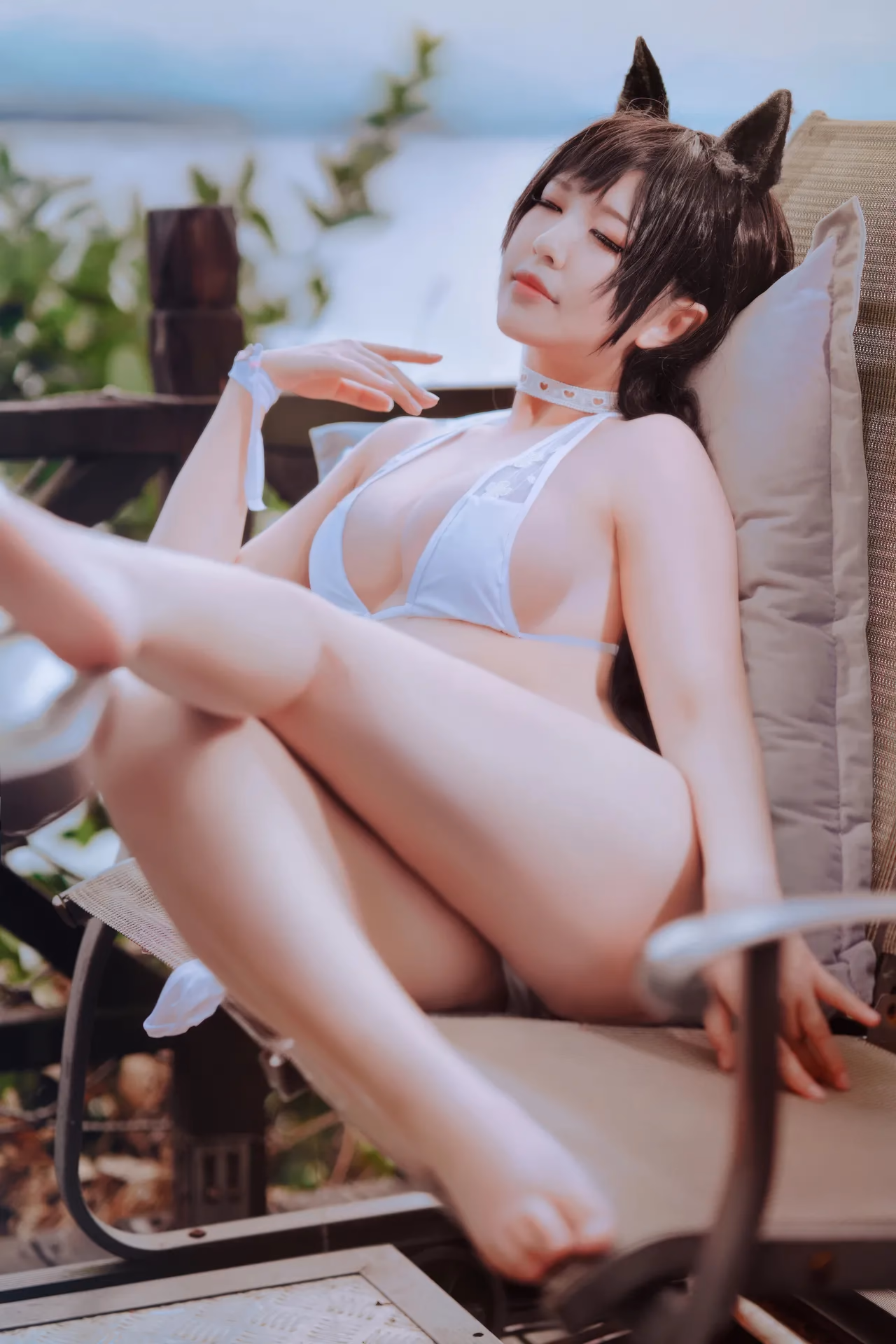 Banbanko as Atago — cosplay photo 6 of 27