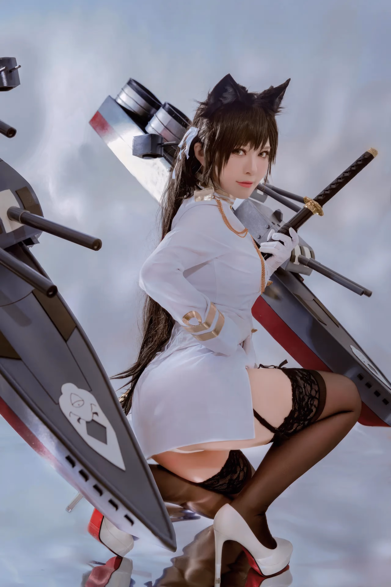 Banbanko as Atago — cosplay photo 13 of 45