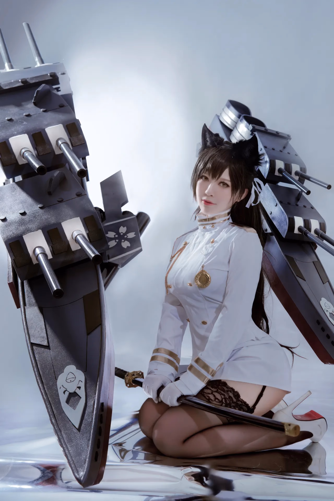 Banbanko as Atago — cosplay photo 16 of 45