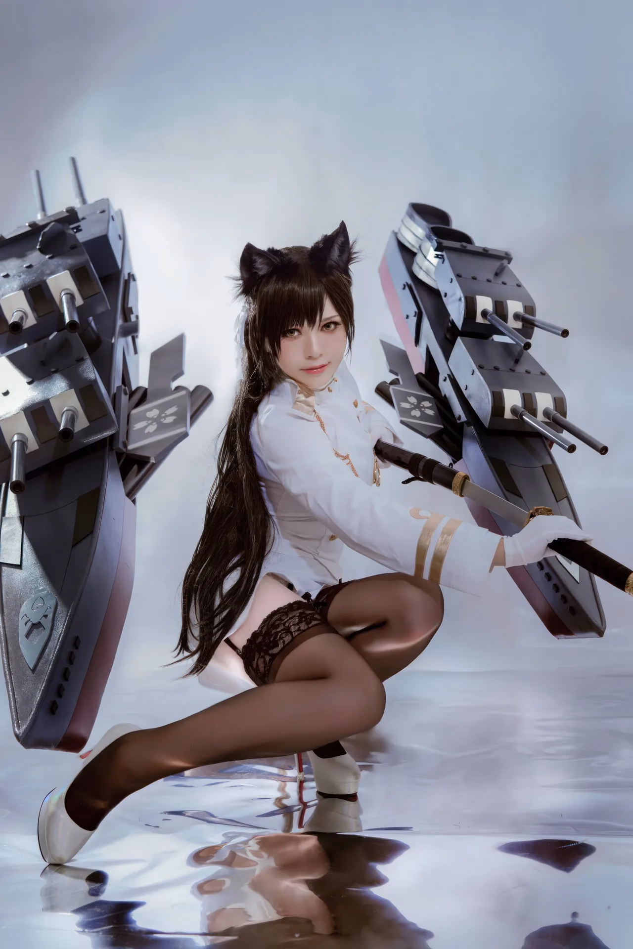 Banbanko as Atago — cosplay photo 20 of 45