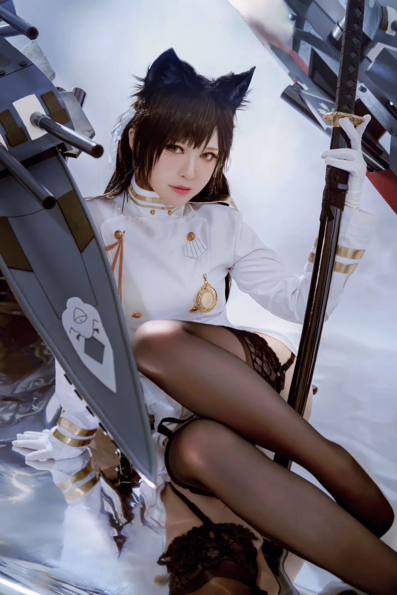 Banbanko as Atago — cosplay photo 24 of 45