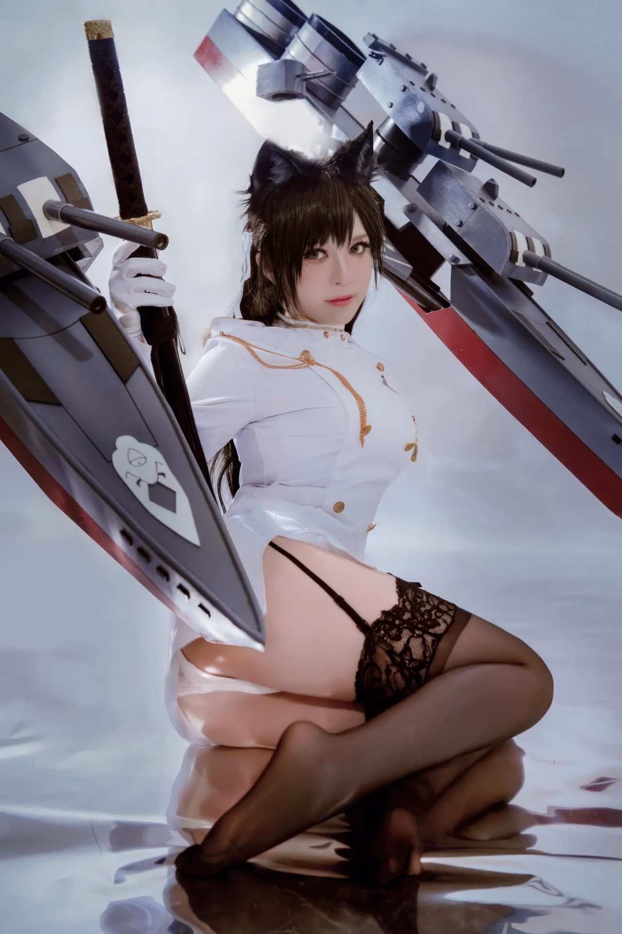 Banbanko as Atago — cosplay photo 29 of 45