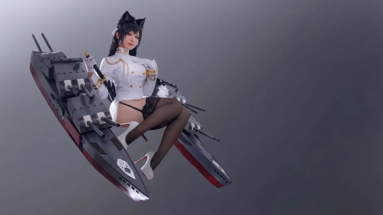 Banbanko as Atago — cosplay photo 3 of 45
