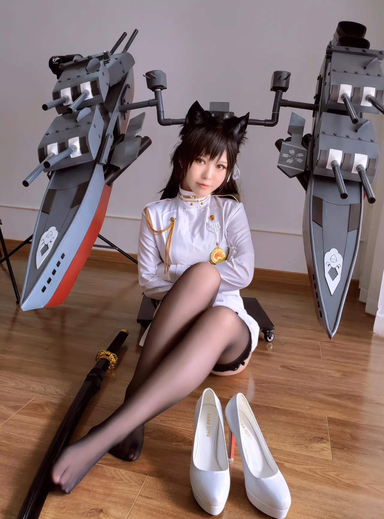 Banbanko as Atago — cosplay photo 42 of 45