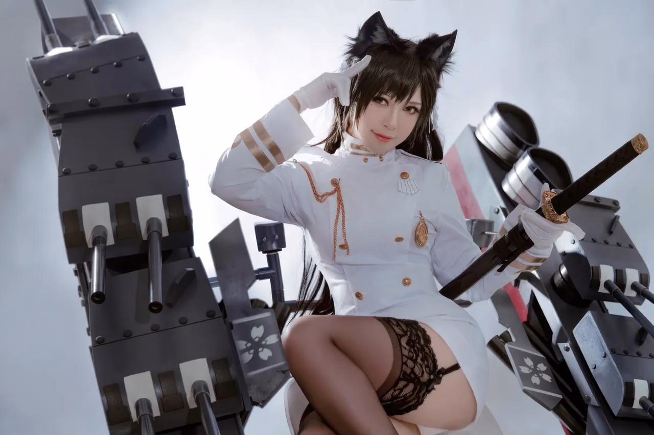 Banbanko as Atago — cosplay photo 6 of 45