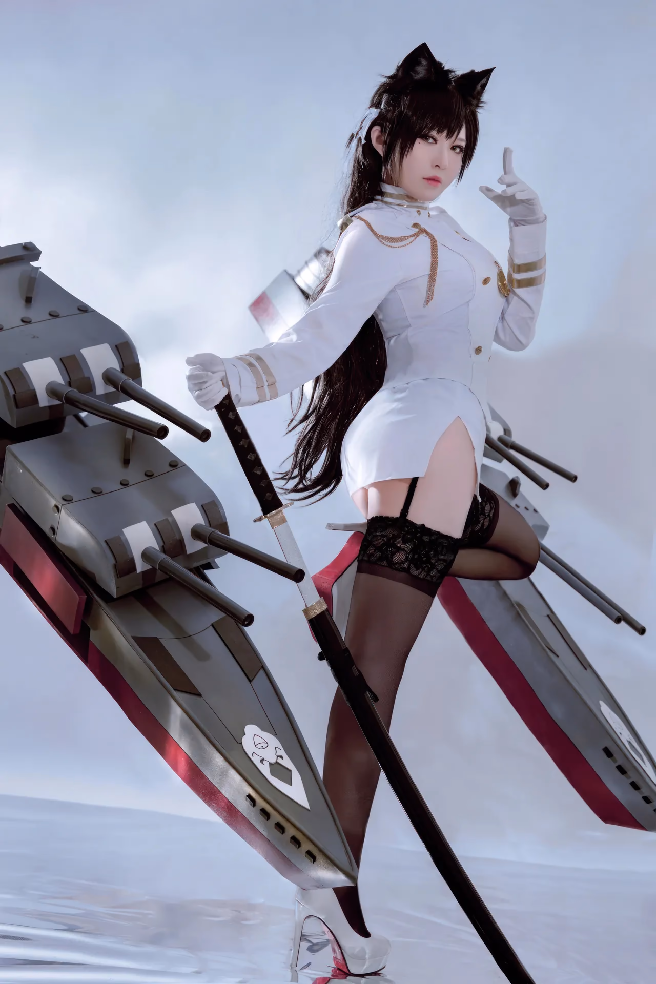 Banbanko as Atago — cosplay photo 9 of 45