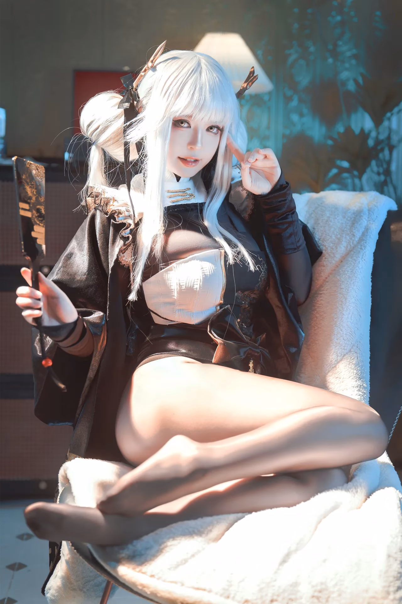 Banbanko as Blanc — cosplay photo 11 of 64
