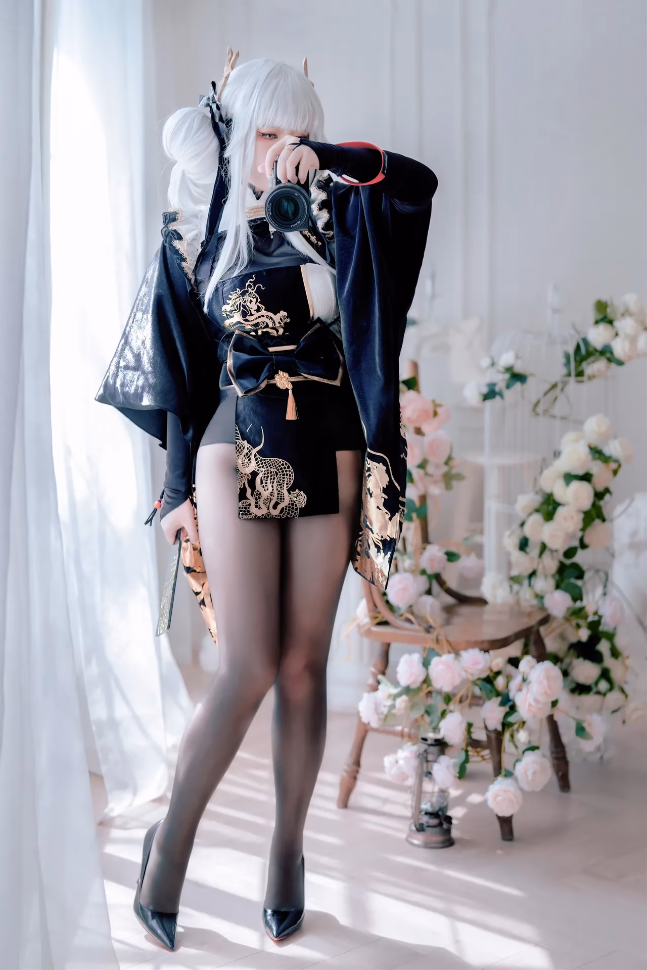 Banbanko as Blanc — cosplay photo 37 of 64