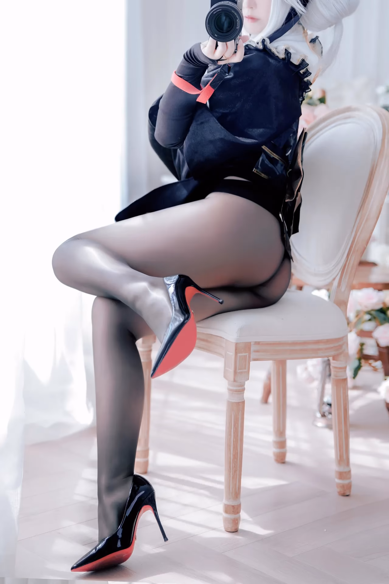 Banbanko as Blanc — cosplay photo 46 of 64