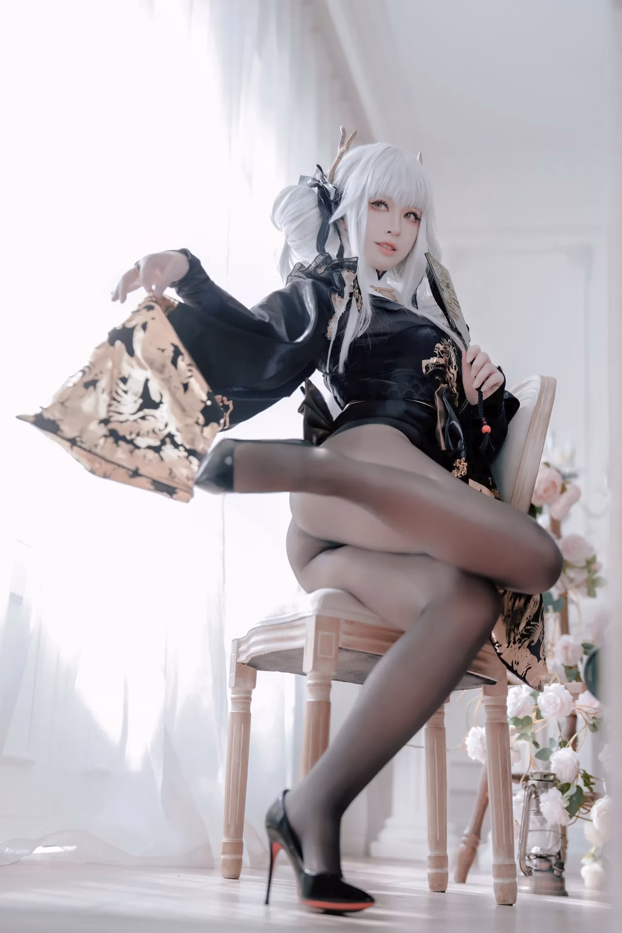 Banbanko as Blanc — cosplay photo 48 of 64
