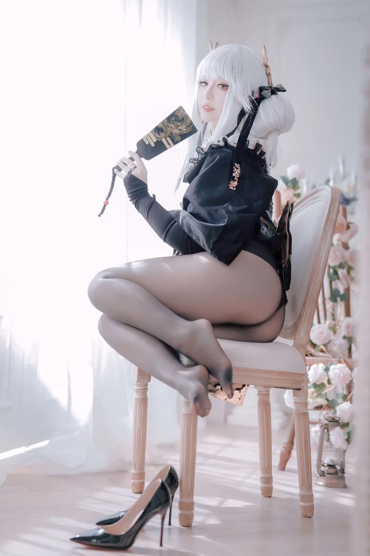 Banbanko as Blanc — cosplay photo 49 of 64