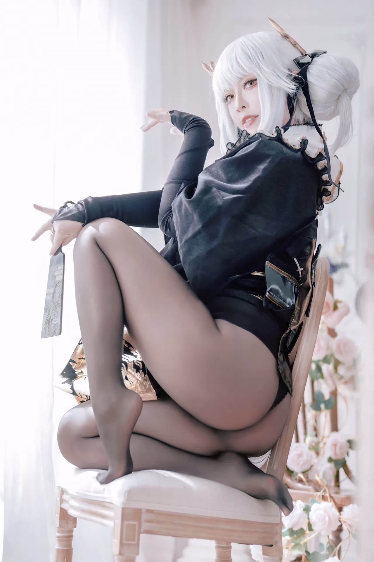 Banbanko as Blanc — cosplay photo 50 of 64
