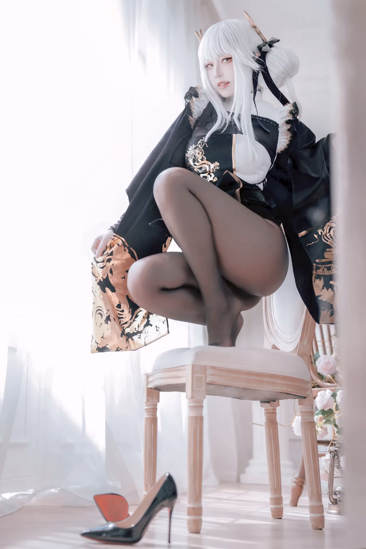 Banbanko as Blanc — cosplay photo 51 of 64