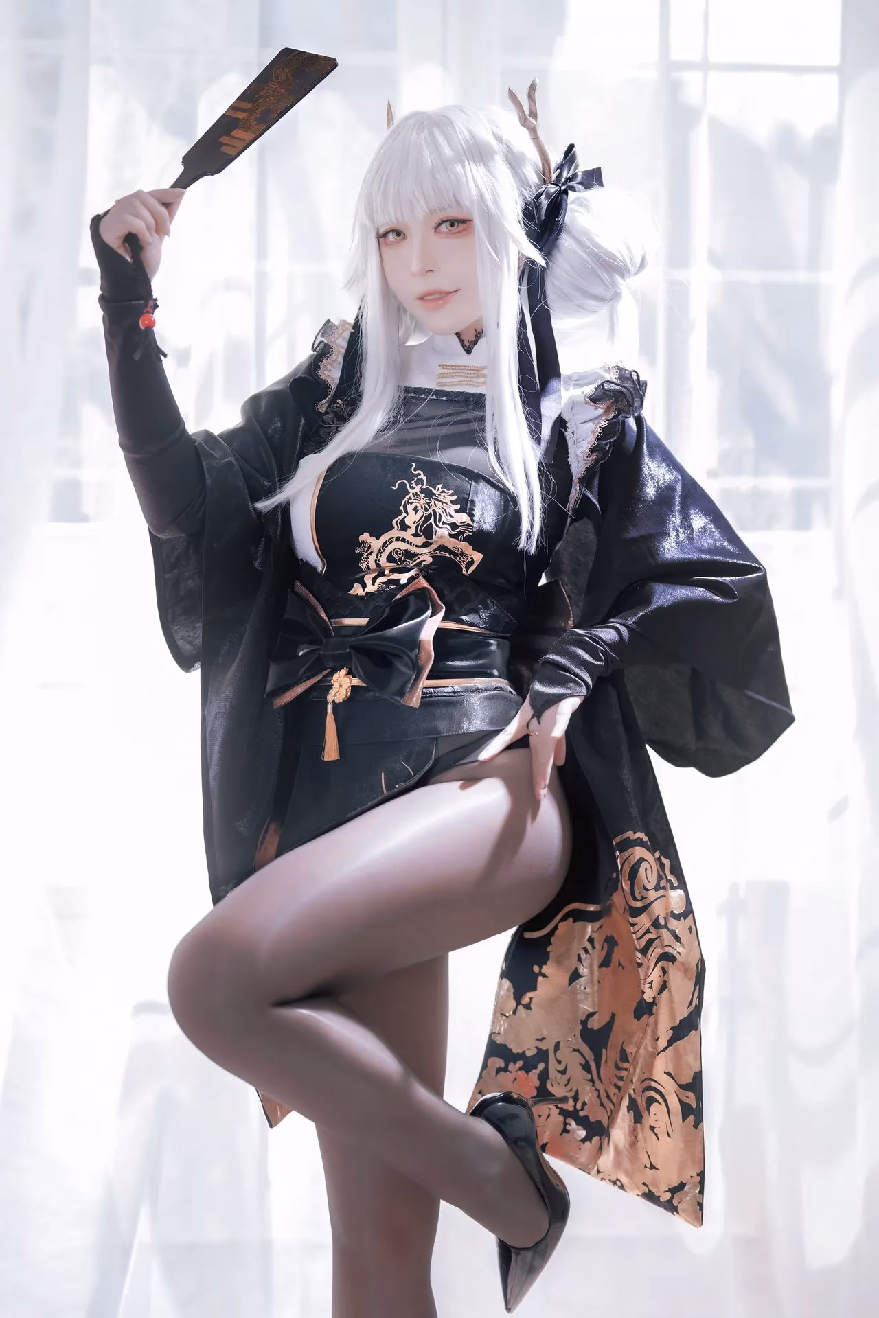 Banbanko as Blanc — cosplay photo 53 of 64