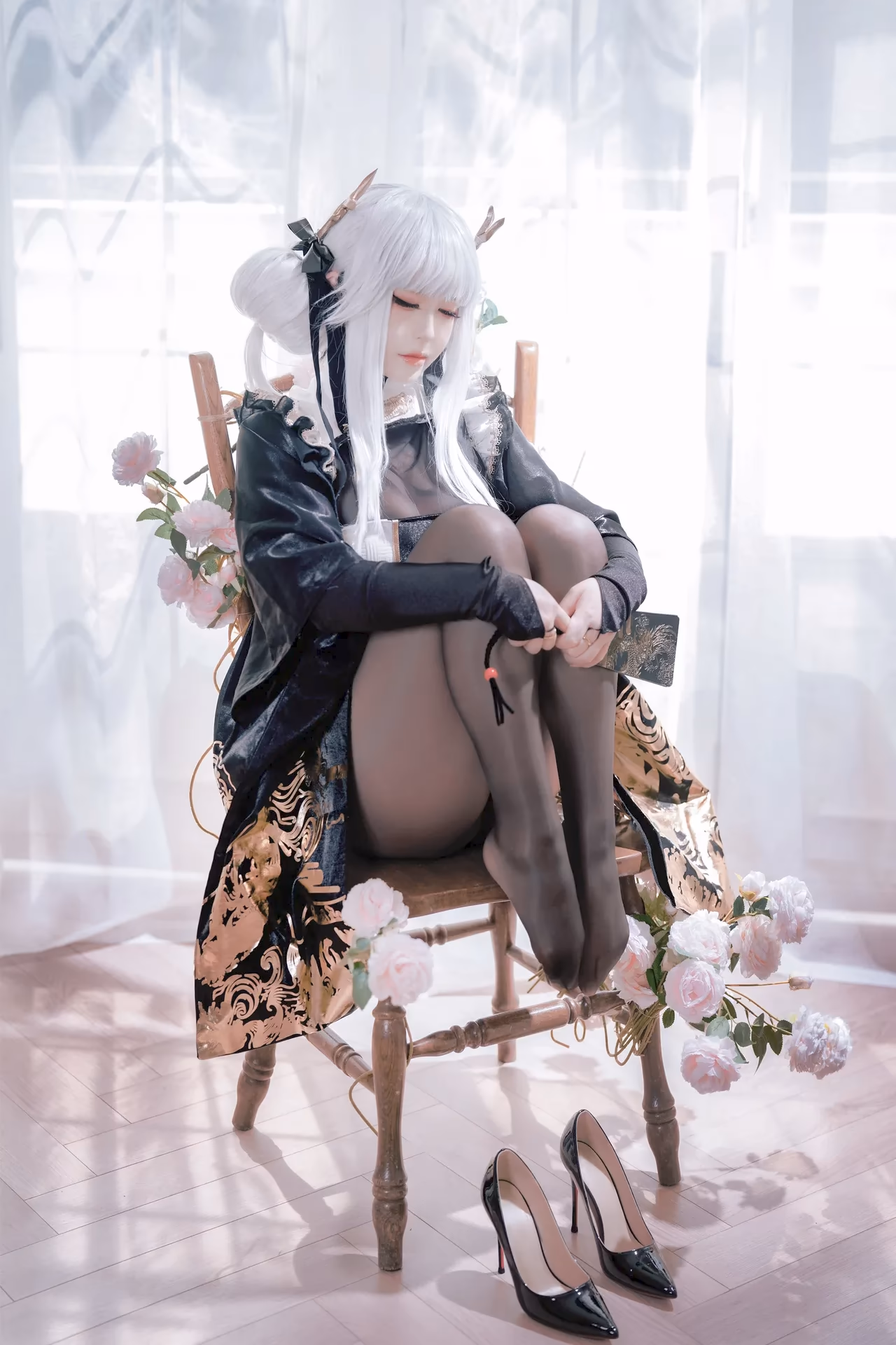 Banbanko as Blanc — cosplay photo 54 of 64