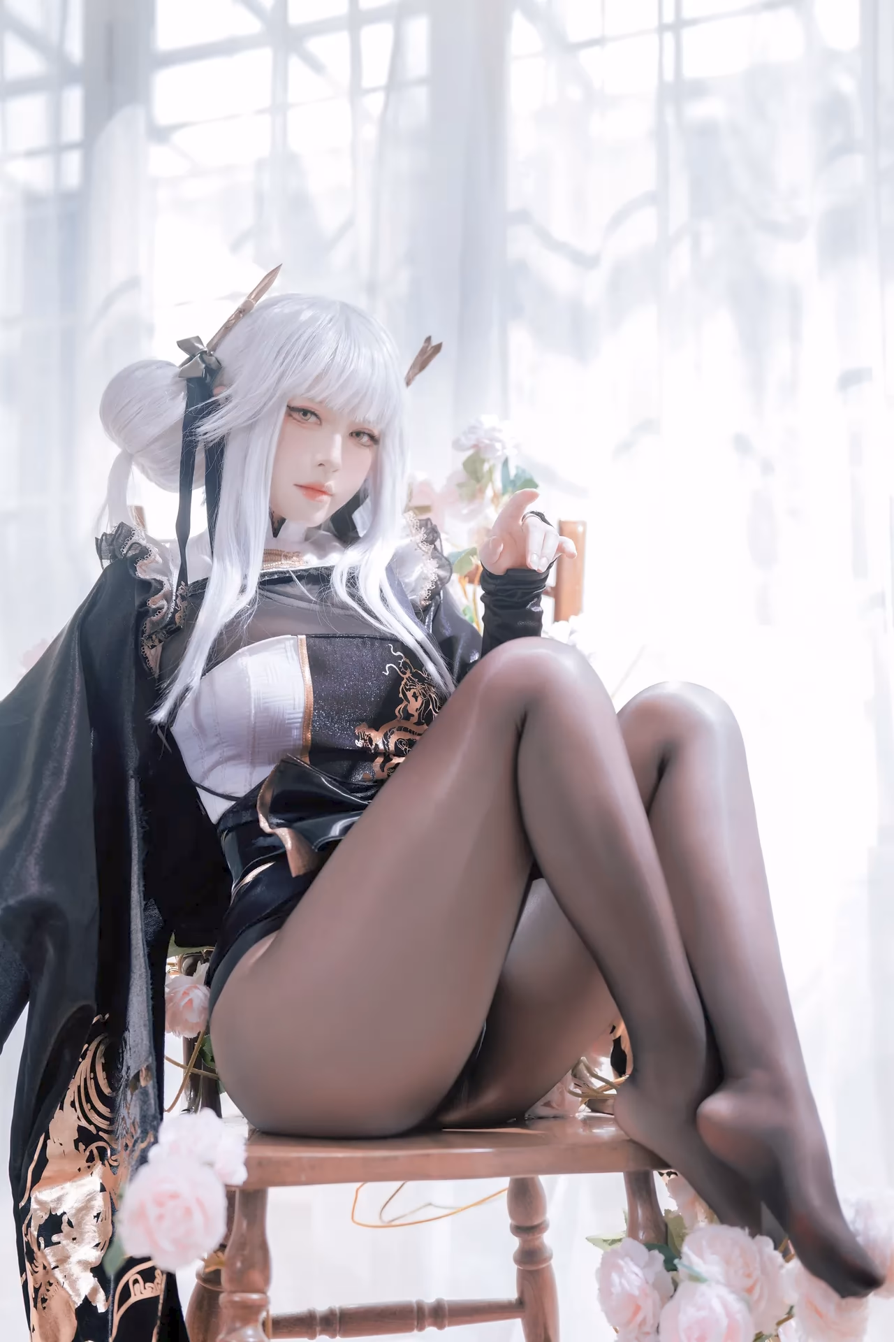 Banbanko as Blanc — cosplay photo 55 of 64