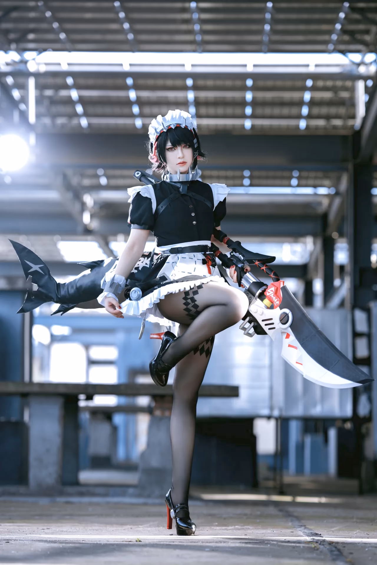 Banbanko as Ellen Joe — cosplay photo 12 of 48