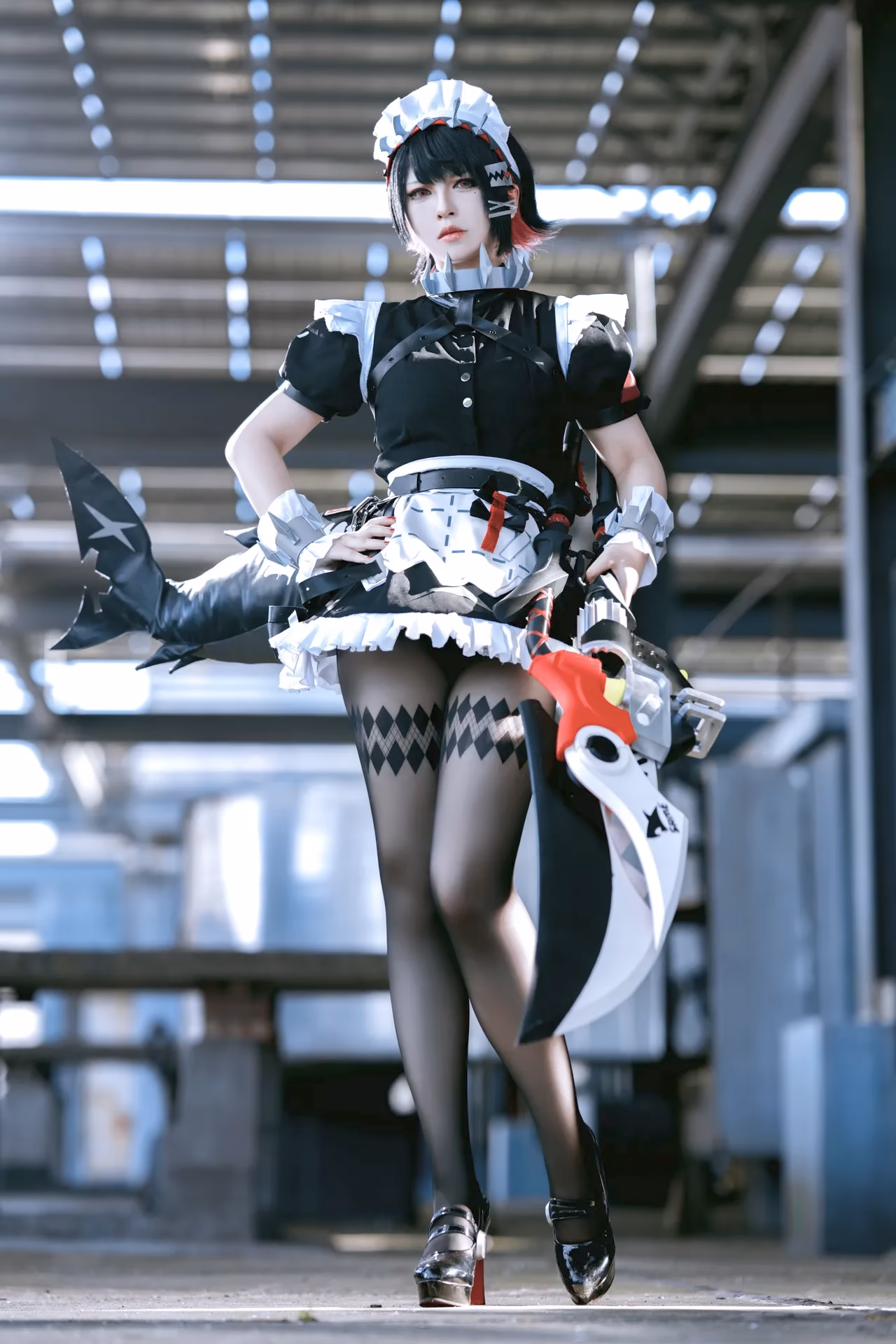 Banbanko as Ellen Joe — cosplay photo 13 of 48