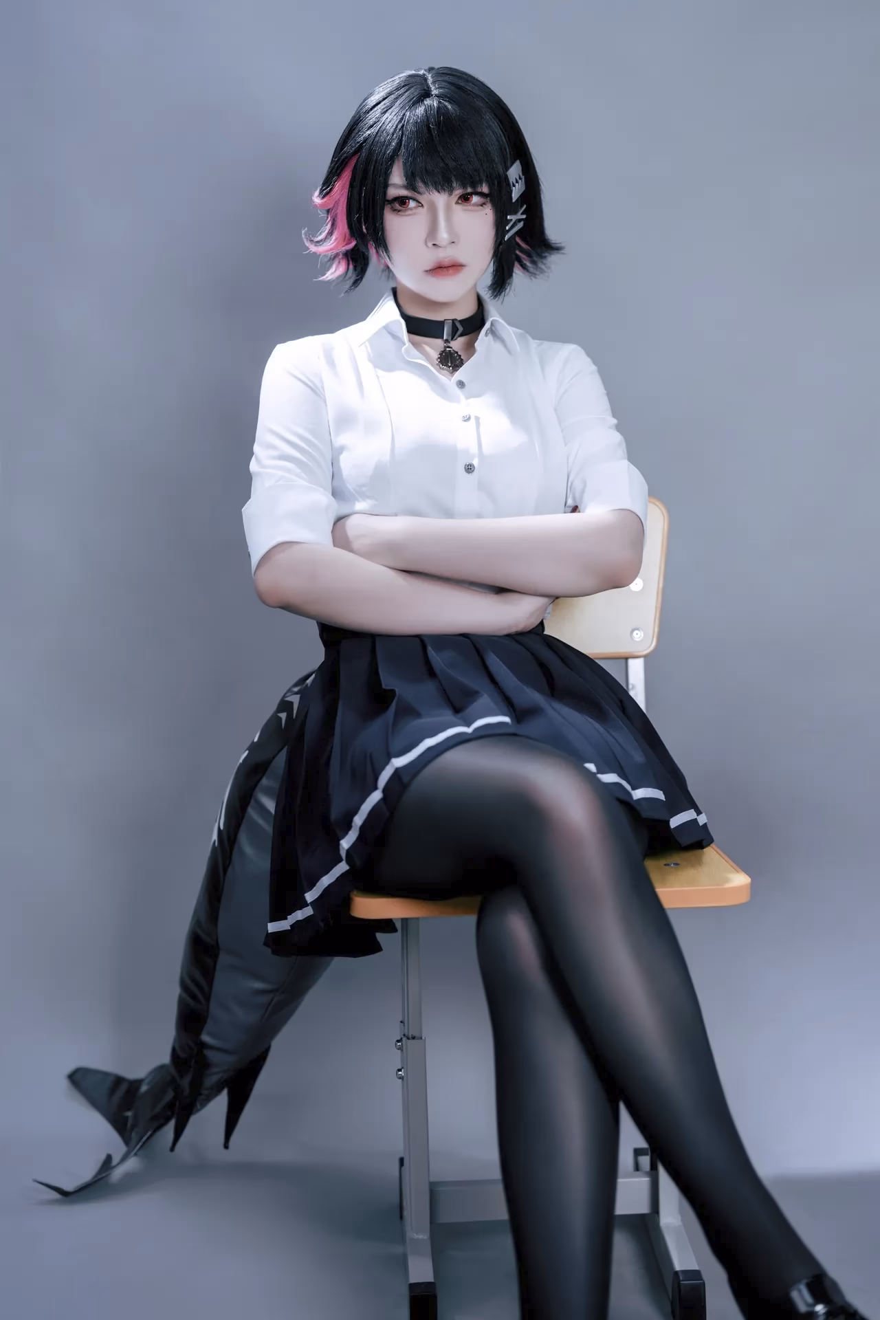 Banbanko as Ellen Joe — cosplay photo 37 of 48