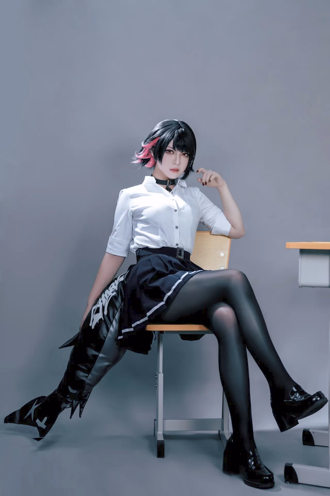 Banbanko as Ellen Joe — cosplay photo 38 of 48