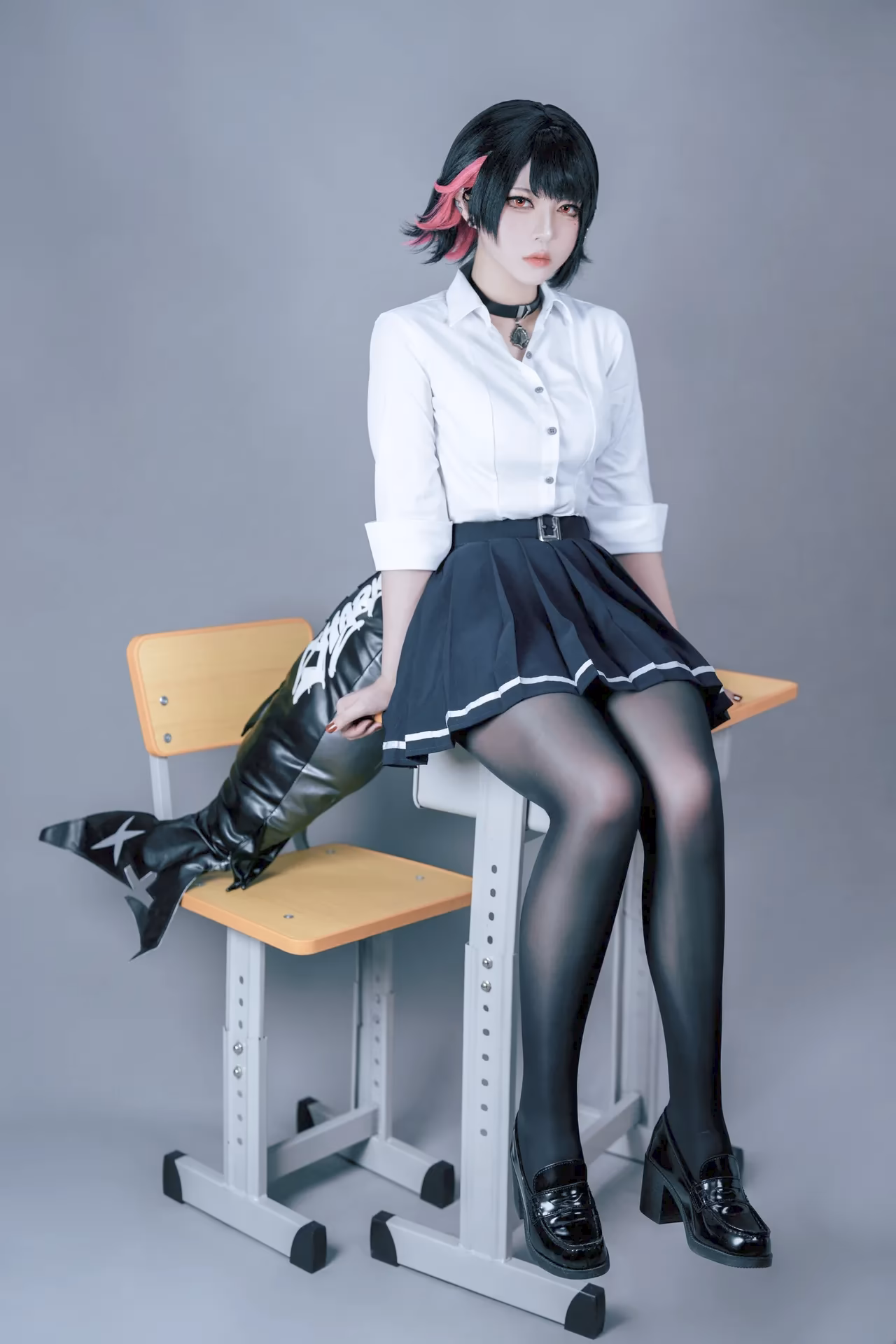 Banbanko as Ellen Joe — cosplay photo 39 of 48