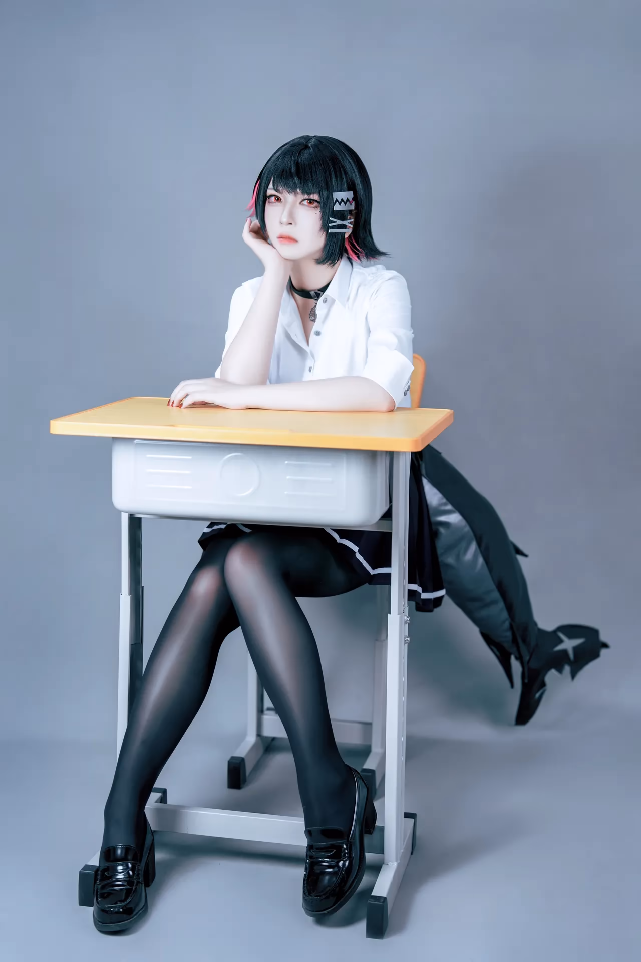 Banbanko as Ellen Joe — cosplay photo 40 of 48