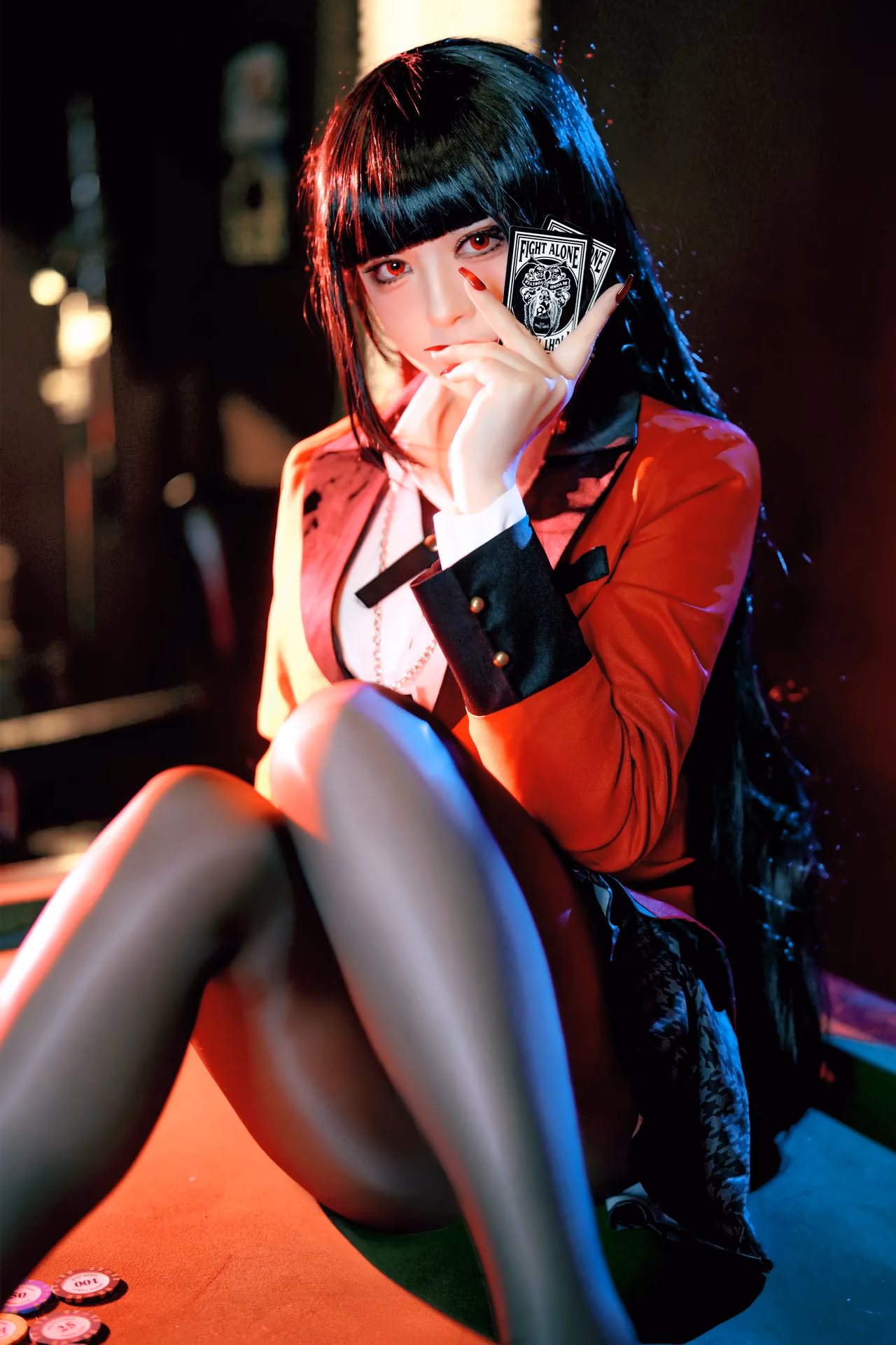 Banbanko as Yumeko Jabami — cosplay photo 10 of 22