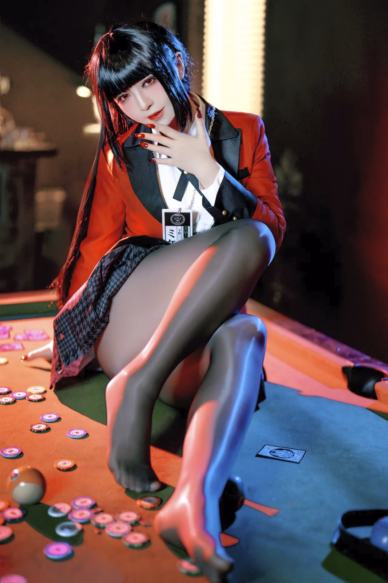 Banbanko as Yumeko Jabami — cosplay photo 2 of 22