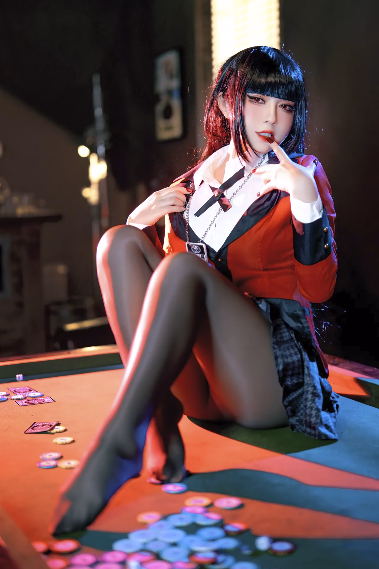 Banbanko as Yumeko Jabami — cosplay photo 6 of 22