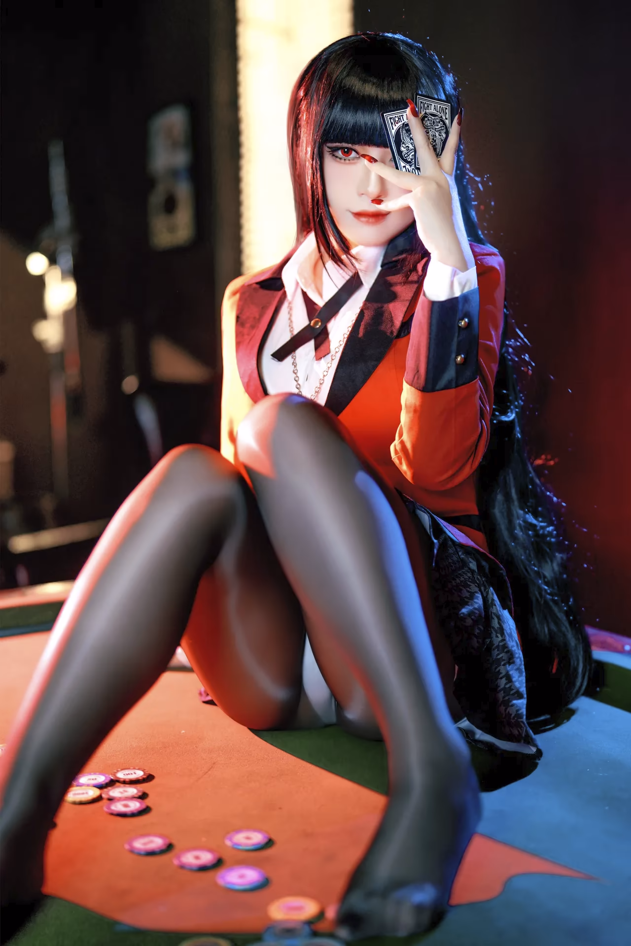Banbanko as Yumeko Jabami — cosplay photo 9 of 22