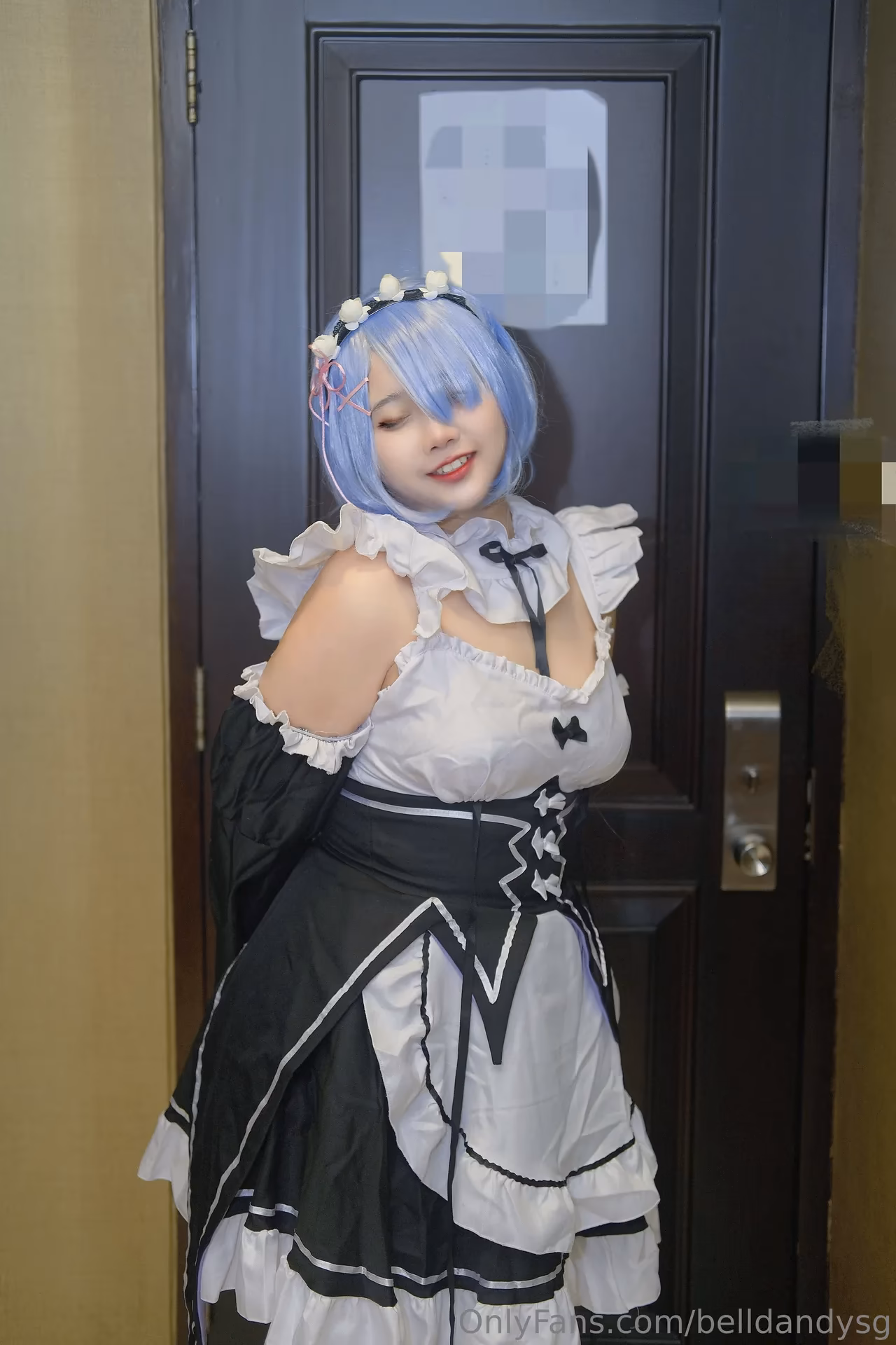 Belldandy as Rem — cosplay photo 11 of 26