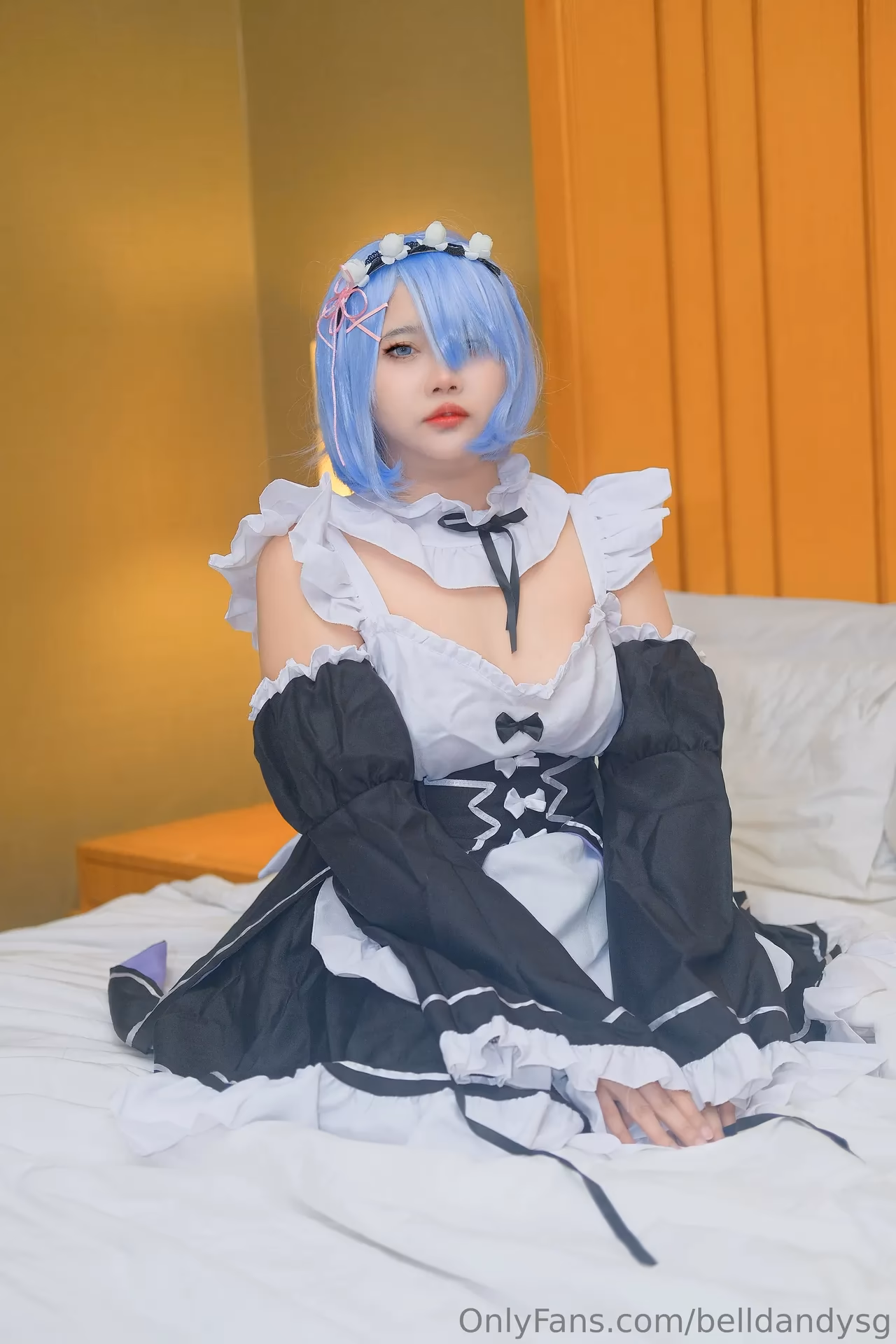Belldandy as Rem — cosplay photo 12 of 26