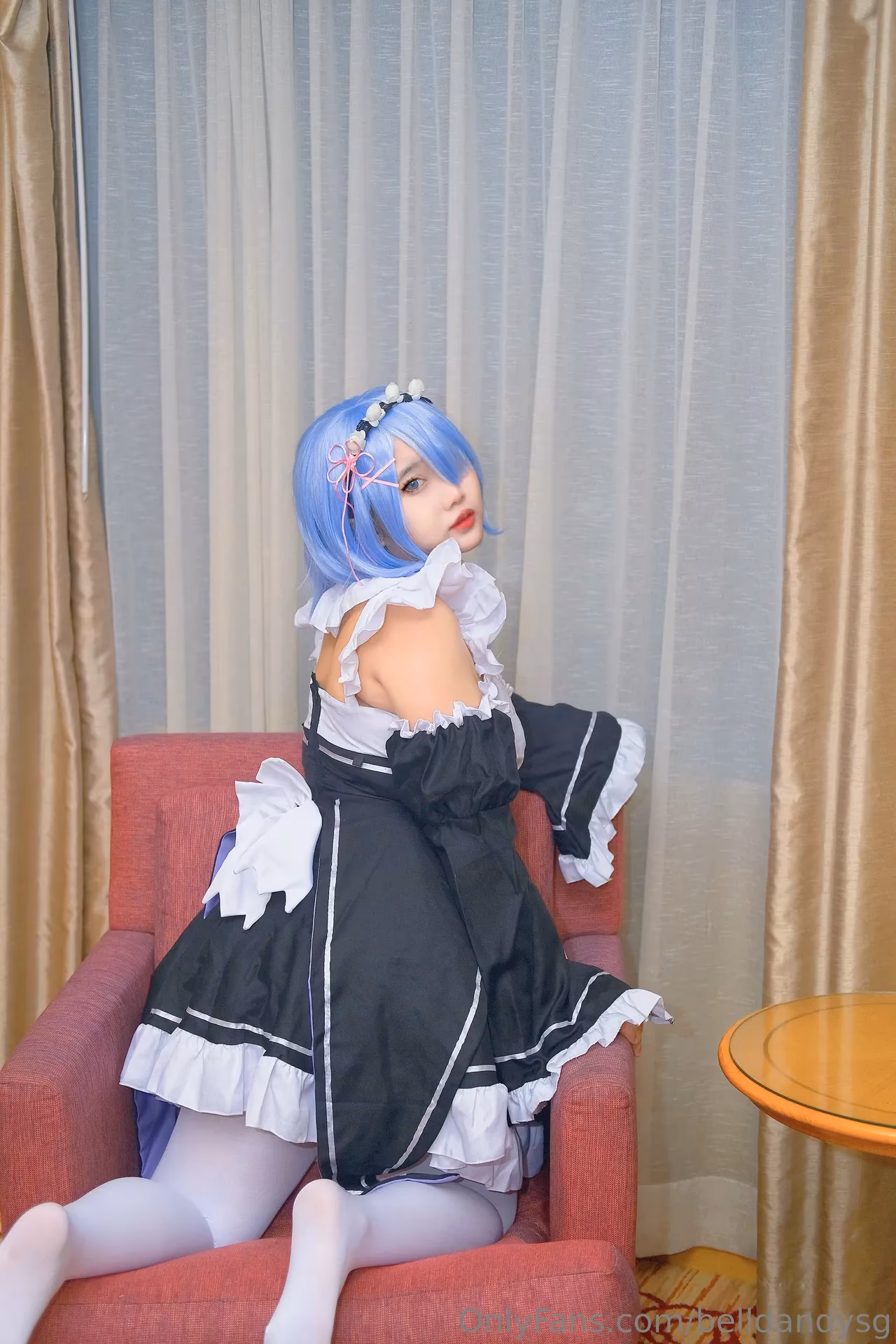 Belldandy as Rem — cosplay photo 13 of 26