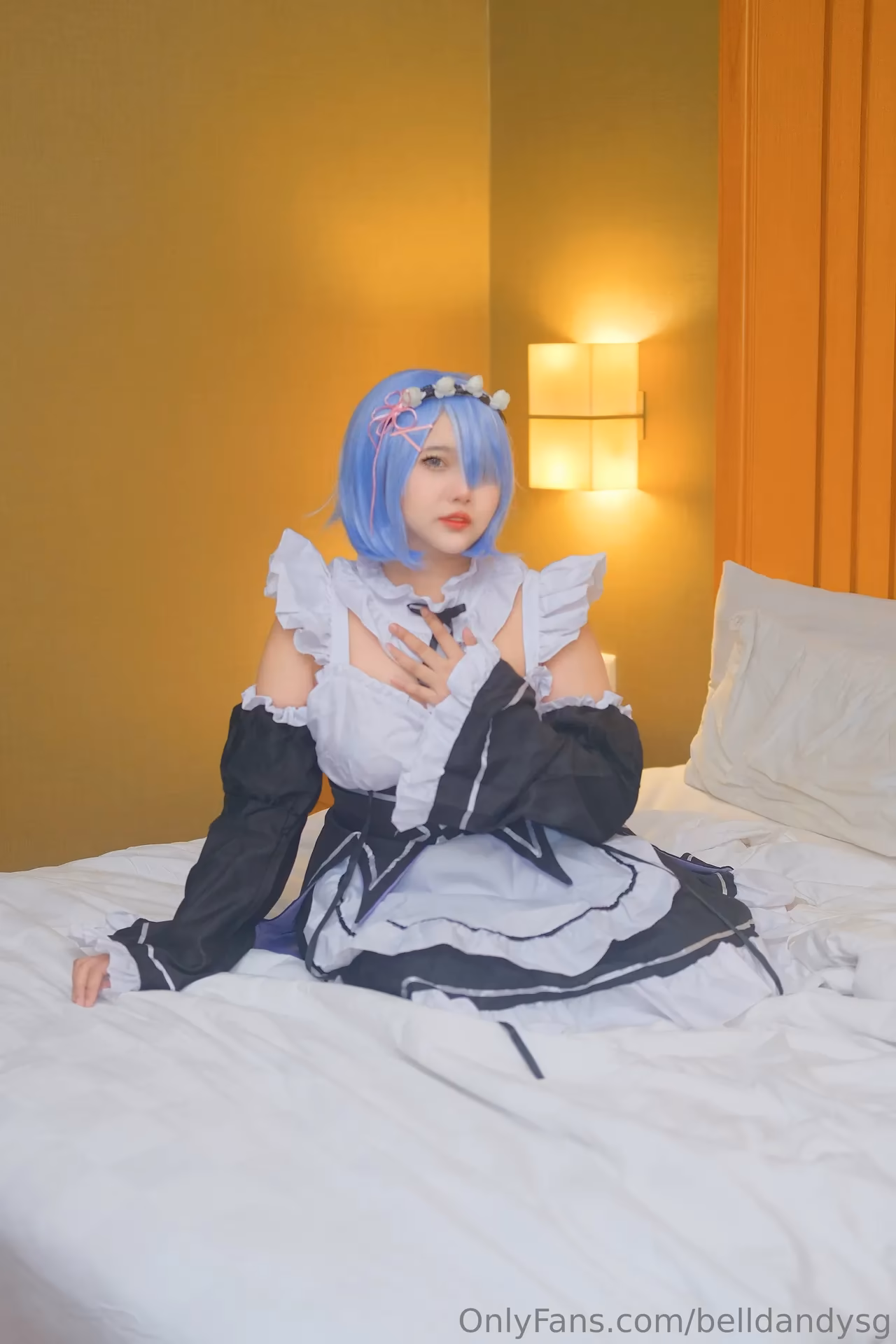 Belldandy as Rem — cosplay photo 18 of 26