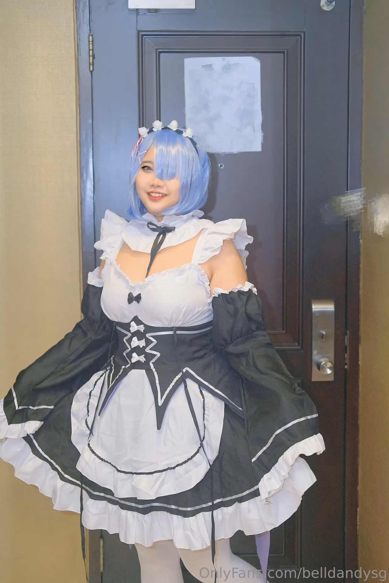 Belldandy as Rem — cosplay photo 3 of 26