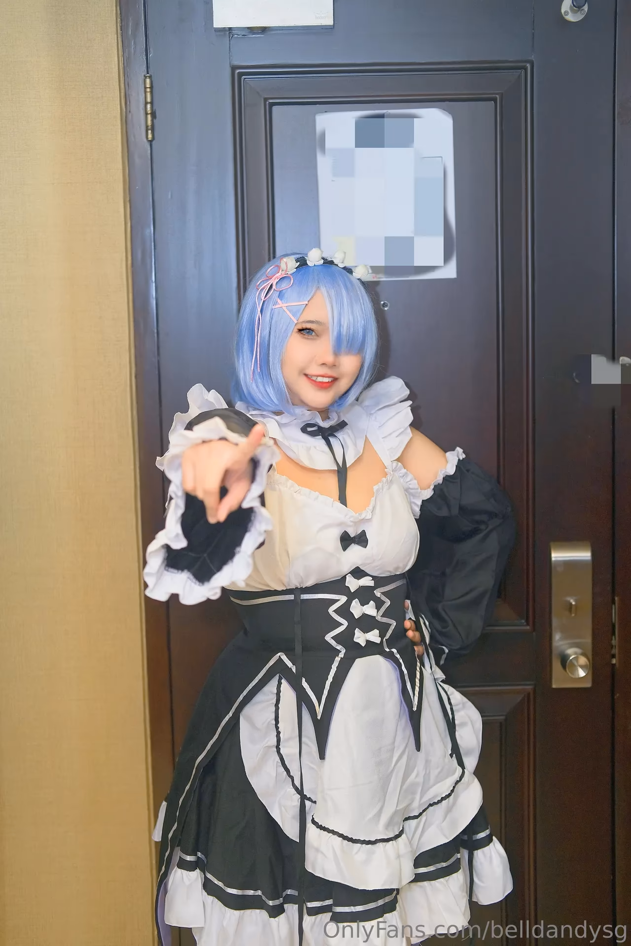 Belldandy as Rem — cosplay photo 4 of 26