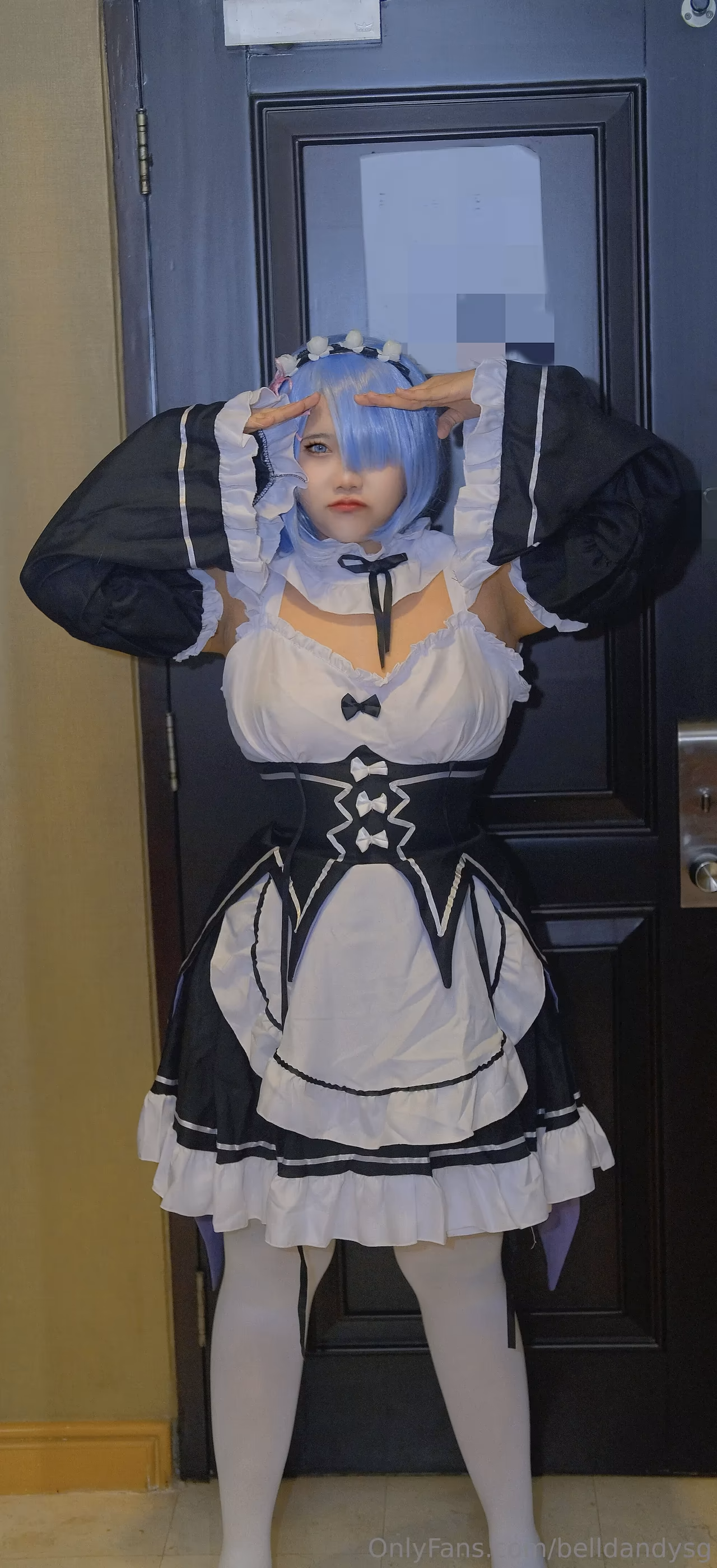 Belldandy as Rem — cosplay photo 9 of 26