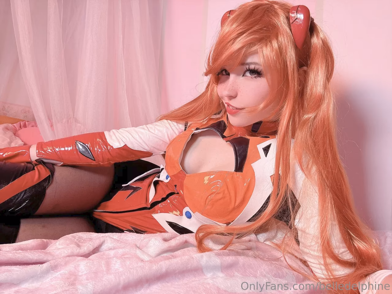 Belle Delphine as Asuka Langley Soryu — cosplay photo 44 of 151