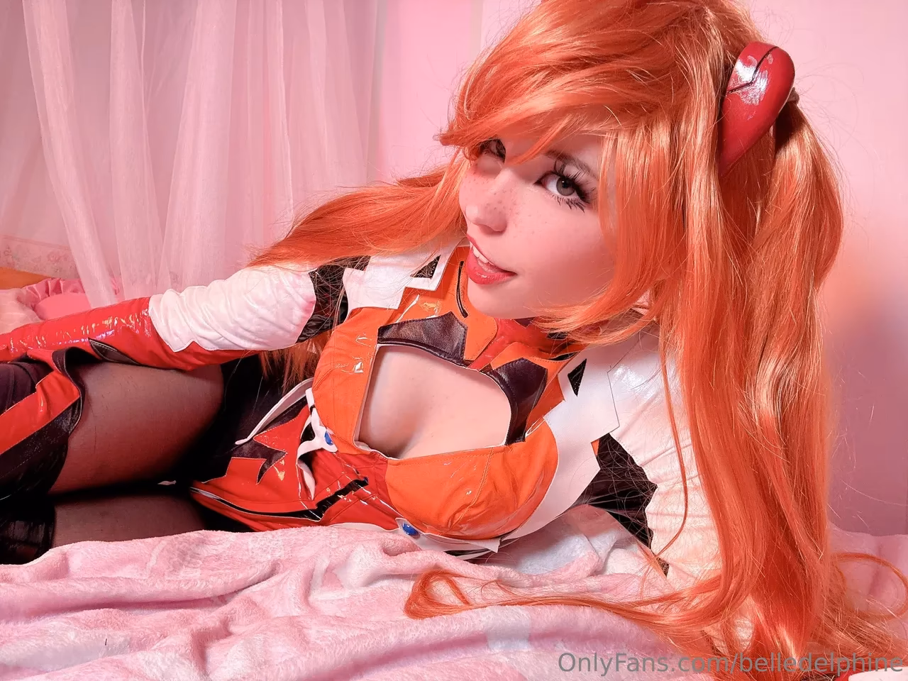 Belle Delphine as Asuka Langley Soryu — cosplay photo 47 of 151
