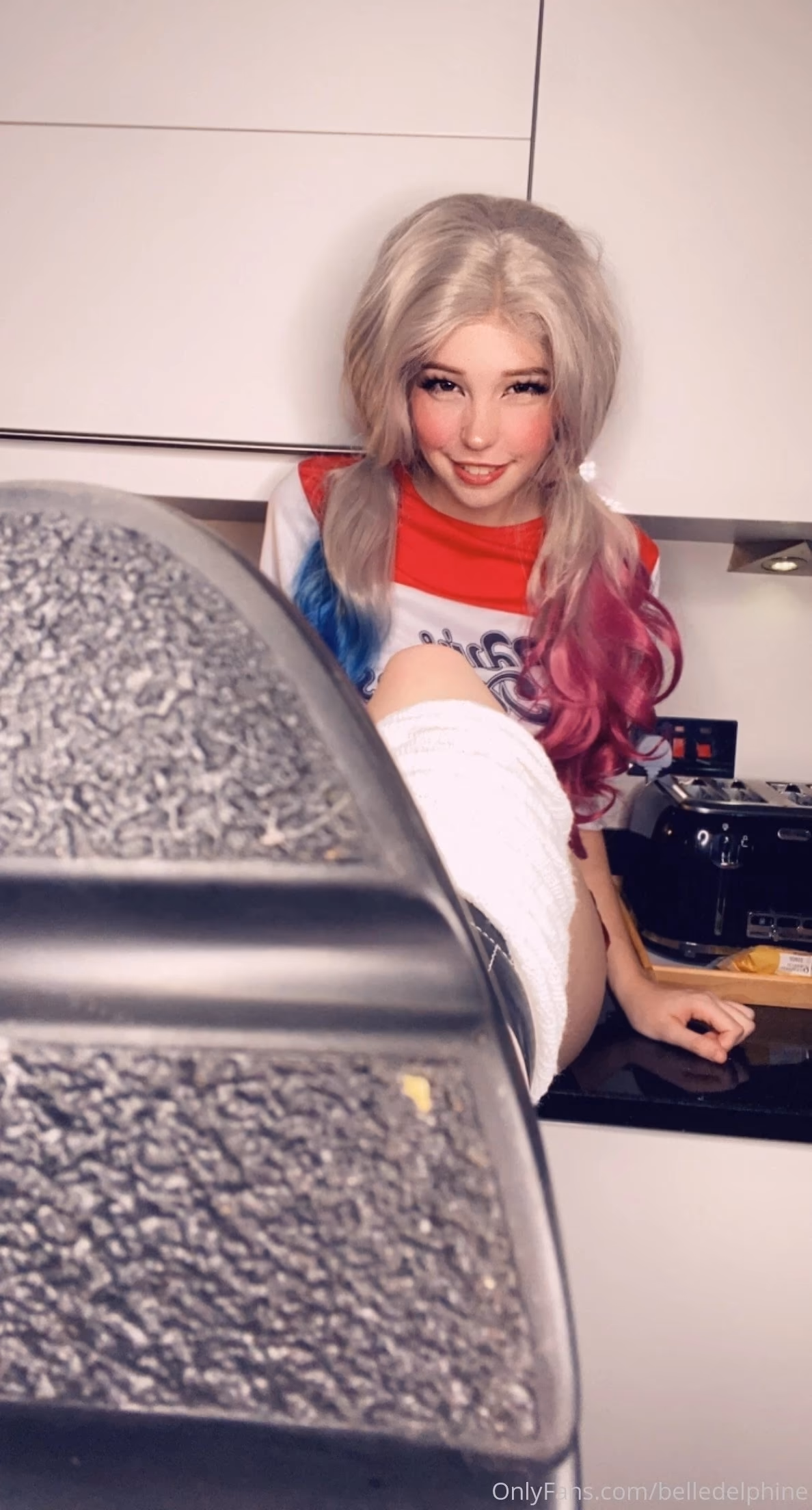 Belle Delphine as Harley Quinn — cosplay photo 19 of 36