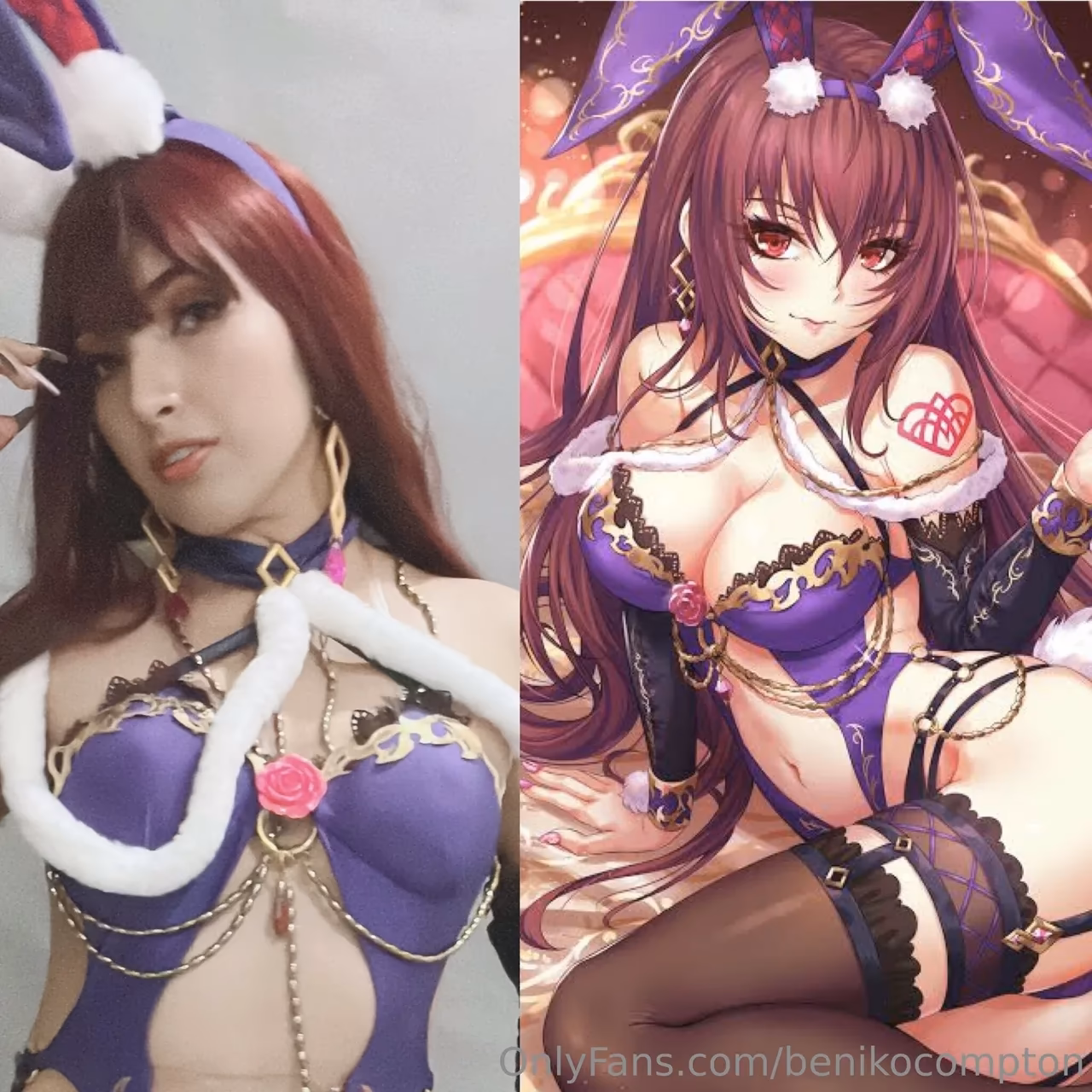Beniko Compton as Scathach — cosplay photo 1 of 42