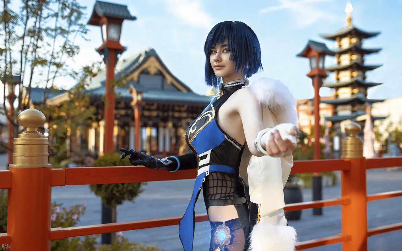 Bun_with_raisins_007 as Yelan — cosplay photo 6 of 14