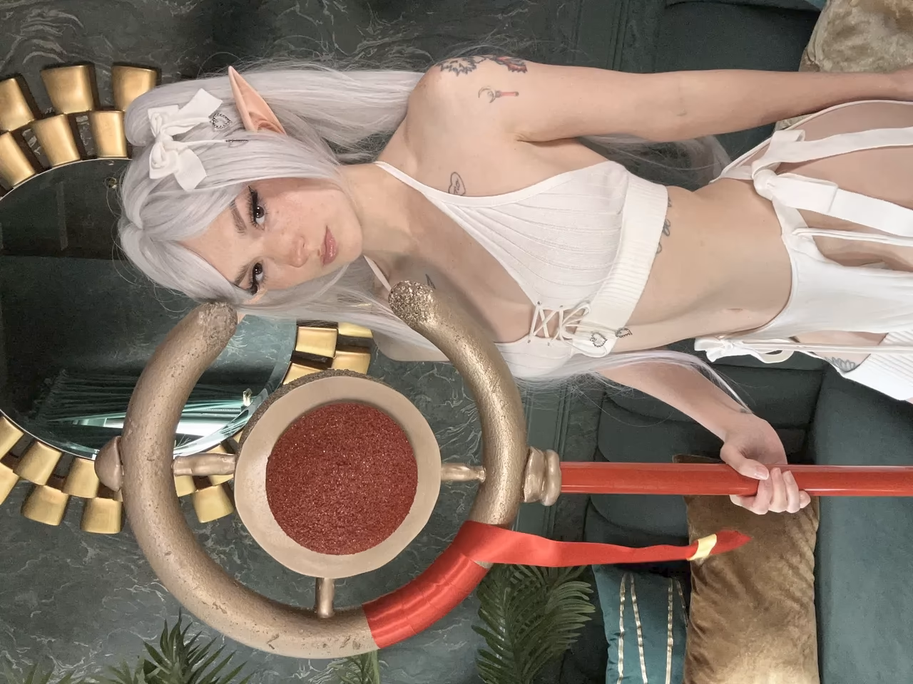 Busy B ASMR as Frieren — cosplay photo 4 of 116