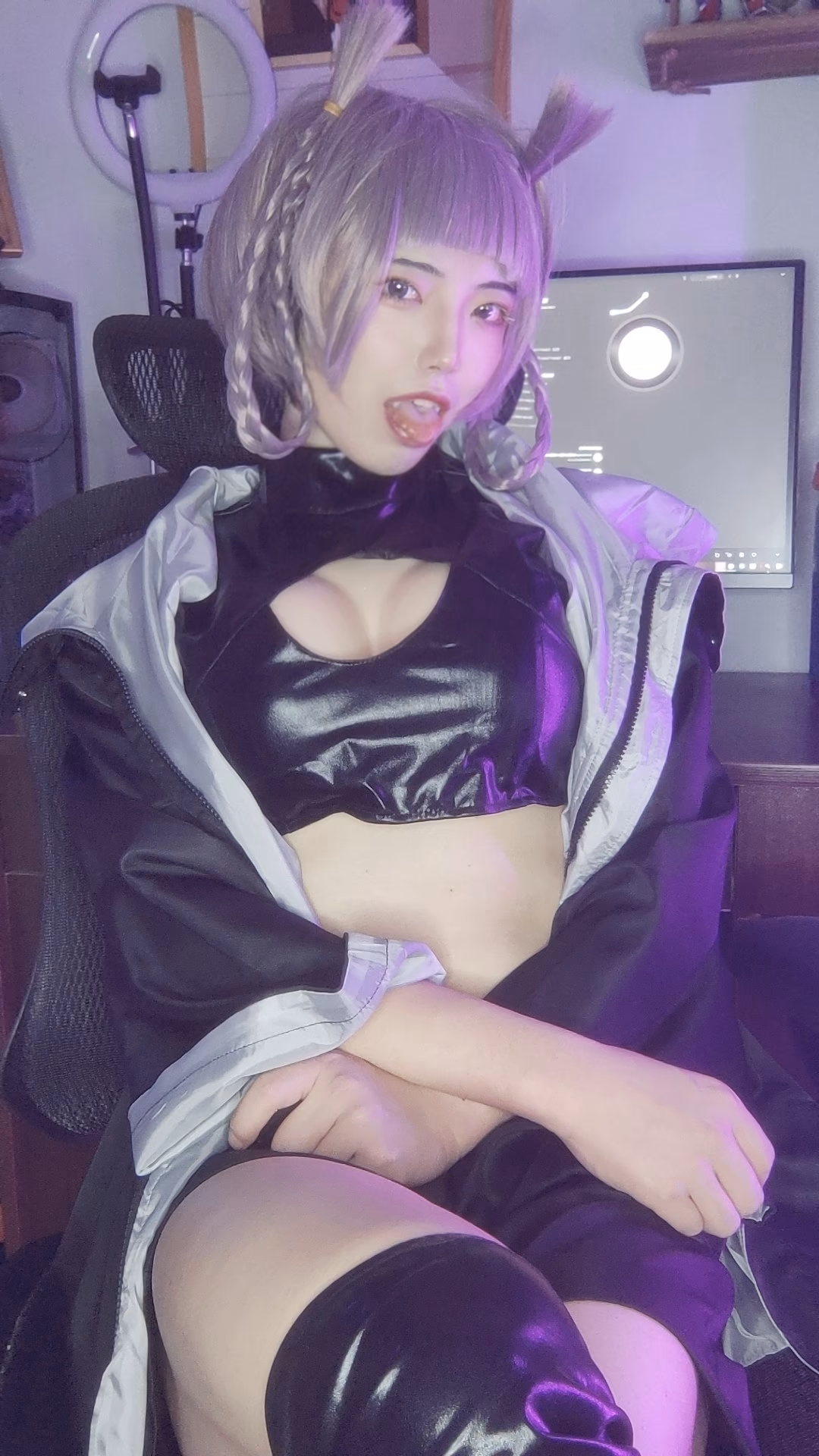 Calir_CC as 2B, Ren Yamashiro, and Yumeko Jabami — cosplay photo 245 of 254